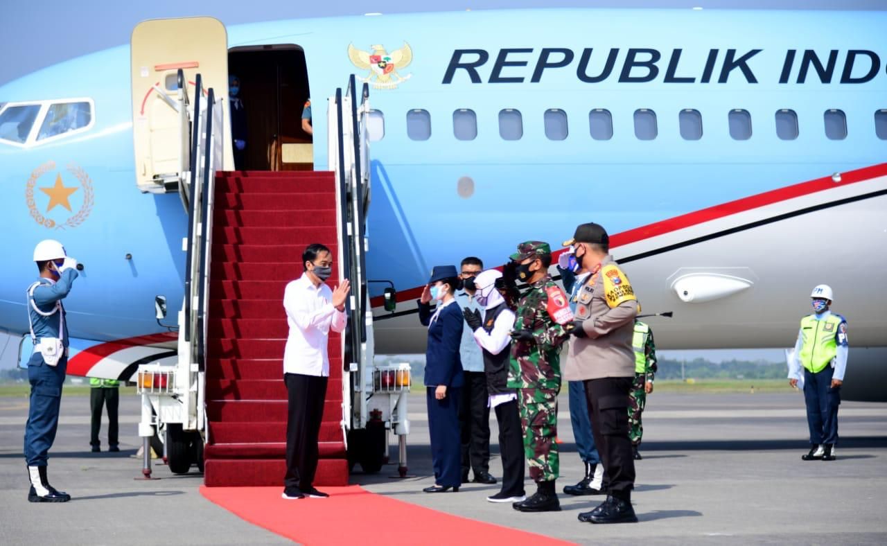 Walikota Palopo,Presiden RI,Dampingi,Kota Palopo,Kunjungan