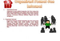 Organisasi Formal Dan Informal